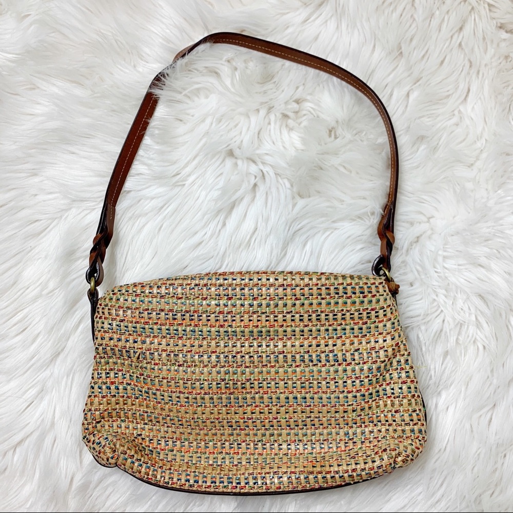 Fossil Multi Color Shoulder Bag - image 7